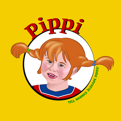 Pippi - illustration